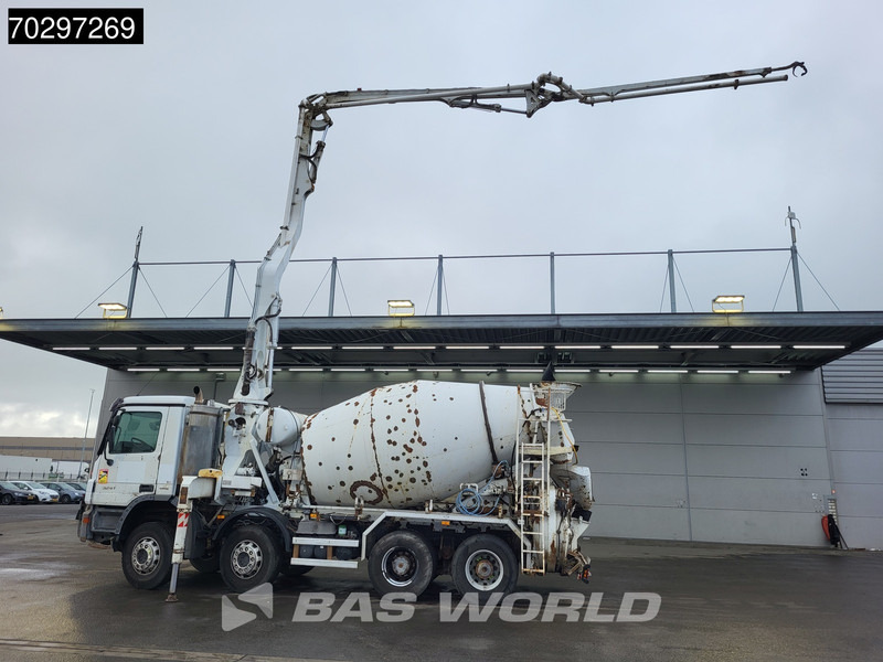 Mercedes-Benz Actros 3241 8X4 7m3 Putzmeister Mixer Big-Axle Steelsuspension Automatic Pompe+Mixer Euro 4 - Bomba de hormigón: foto 5 Mercedes-Benz Actros 3241 8X4 7m3 Putzmeister Mixer Big-Axle Steelsuspension Automatic Pompe+Mixer Euro 4 - Bomba de hormigón: foto 5