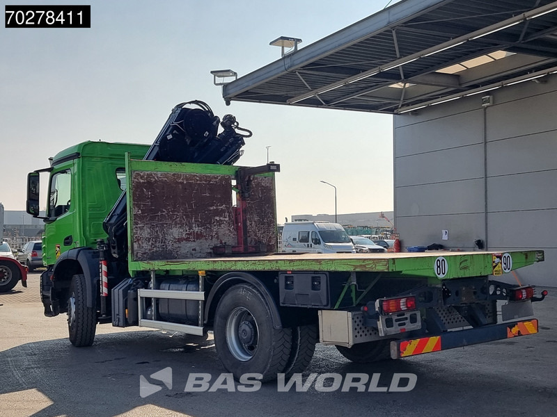 Mercedes-Benz Arocs 1830 4X2 Hiab 122 ES-3 HIPRO Kran Crane Big-Axle Euro 6 - Camión caja abierta, Camión grúa: foto 2 Mercedes-Benz Arocs 1830 4X2 Hiab 122 ES-3 HIPRO Kran Crane Big-Axle Euro 6 - Camión caja abierta, Camión grúa: foto 2