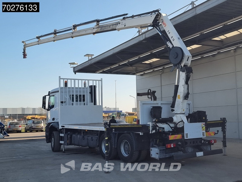 Mercedes-Benz Arocs 2636 6X4 HIAB X-HIDUO 188 ES-S Crane Kran Big axle Euro 6 - Camión caja abierta, Camión grúa: foto 2 Mercedes-Benz Arocs 2636 6X4 HIAB X-HIDUO 188 ES-S Crane Kran Big axle Euro 6 - Camión caja abierta, Camión grúa: foto 2