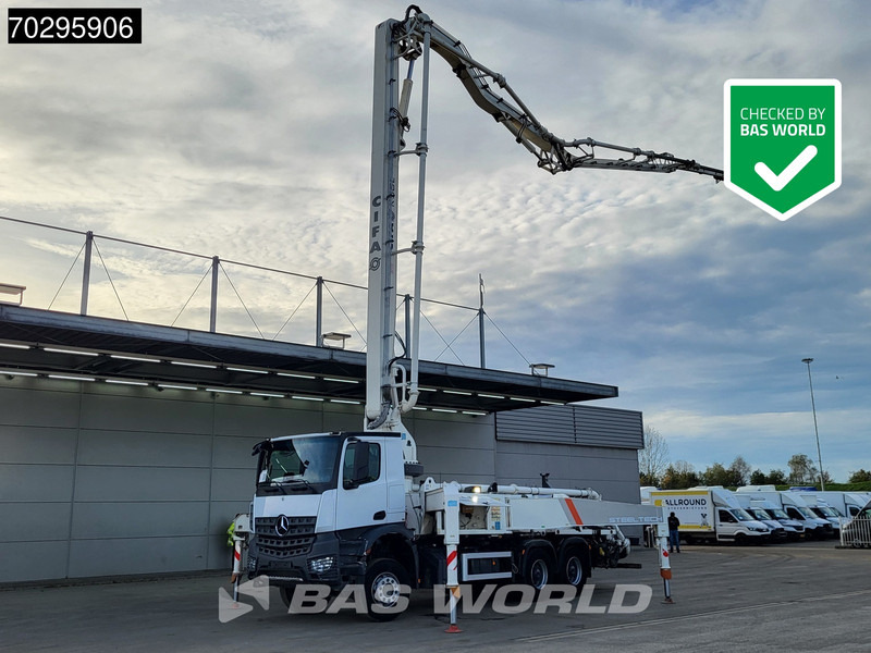 Mercedes-Benz Arocs 2640 6X4 36mtr CIFA K36L-HP168EC 4 arm Automatic Big-Axle Steelsuspension Euro 6 - Bomba de hormigón: foto 1 Mercedes-Benz Arocs 2640 6X4 36mtr CIFA K36L-HP168EC 4 arm Automatic Big-Axle Steelsuspension Euro 6 - Bomba de hormigón: foto 1