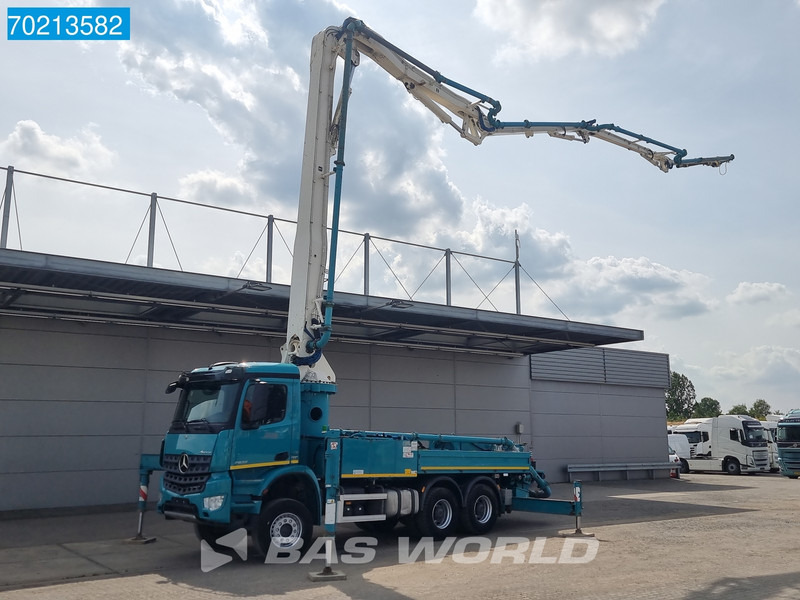 Mercedes-Benz Arocs 2836 6X4 Manual 33mtr Pump Sermac 5Z33 SC150 Euro 6 - Bomba de hormigón: foto 1 Mercedes-Benz Arocs 2836 6X4 Manual 33mtr Pump Sermac 5Z33 SC150 Euro 6 - Bomba de hormigón: foto 1