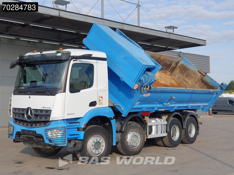 Mercedes-Benz Arocs 3243 8X4 14m3 2-side tipper Big-Axle Steelsuspension Navi Euro 6 - Camión volquete: foto 5 Mercedes-Benz Arocs 3243 8X4 14m3 2-side tipper Big-Axle Steelsuspension Navi Euro 6 - Camión volquete: foto 5