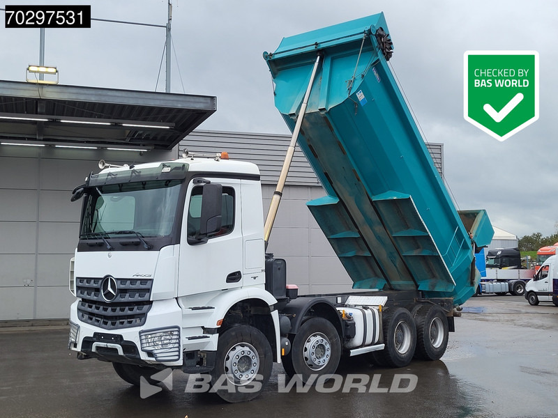 Mercedes-Benz Arocs 3243 8X4 Retarder Steelsuspension Big-Axle Euro 6 - Camión volquete: foto 1 Mercedes-Benz Arocs 3243 8X4 Retarder Steelsuspension Big-Axle Euro 6 - Camión volquete: foto 1