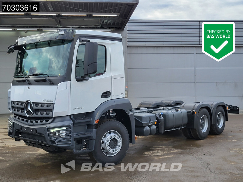 Mercedes-Benz Arocs 3340 6X4 NEW! Euro 5 Full Steel Big Axle - Camión chasis: foto 1 Mercedes-Benz Arocs 3340 6X4 NEW! Euro 5 Full Steel Big Axle - Camión chasis: foto 1