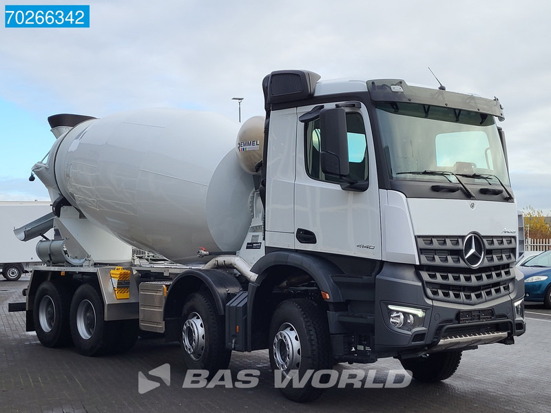 Camión hormigonera nuevo Mercedes-Benz Arocs 4140 8X4 NEW 10m3 Remmel mixer Big-Axle Steelsuspension Euro 3: foto 6