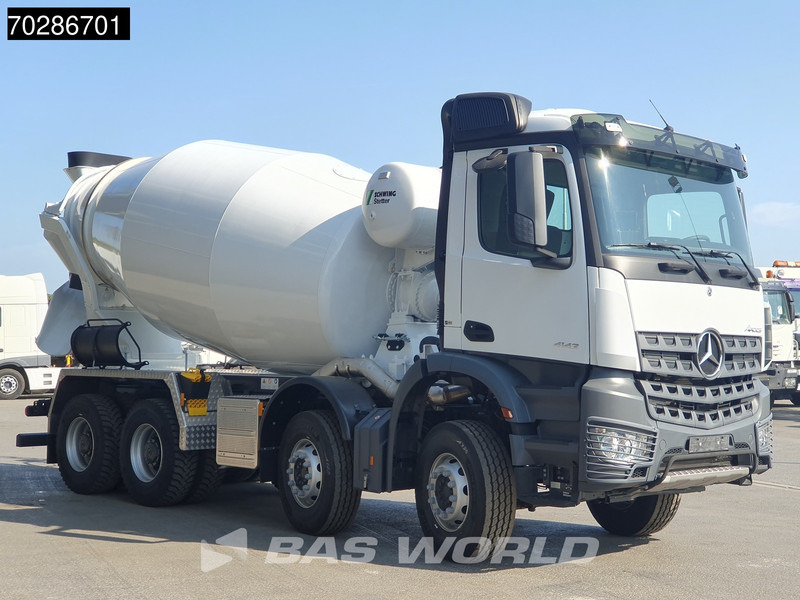 Mercedes-Benz Arocs 4142 8X4 NEW! 10m3 SchwingStetter Mixer Hydrauliek BigAxle Manual Euro 3 - Camión hormigonera: foto 3 Mercedes-Benz Arocs 4142 8X4 NEW! 10m3 SchwingStetter Mixer Hydrauliek BigAxle Manual Euro 3 - Camión hormigonera: foto 3