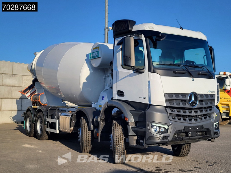 Mercedes-Benz Arocs 4142 8X4 New! 12m3 IMER Mixer Steelsuspension Automatic Big-Axle Euro 6 - Camión hormigonera: foto 3 Mercedes-Benz Arocs 4142 8X4 New! 12m3 IMER Mixer Steelsuspension Automatic Big-Axle Euro 6 - Camión hormigonera: foto 3