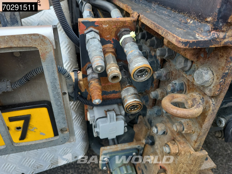 Camión multibasculante, Camión grúa Mercedes-Benz Arocs 4145 8X4 NL-Truck HMF RCL 5300 Crane Hyva 26-51-S Hooklift Steelsuspension Big-Axle Automatic Euro 6: foto 19