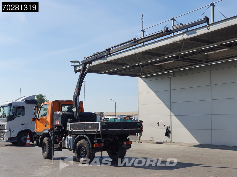 Mercedes-Benz U20 4X4 Hiab 022D-3 HIDUO Kran Crane Hydraulic Euro 5 - Camión caja abierta, Camión grúa: foto 2 Mercedes-Benz U20 4X4 Hiab 022D-3 HIDUO Kran Crane Hydraulic Euro 5 - Camión caja abierta, Camión grúa: foto 2