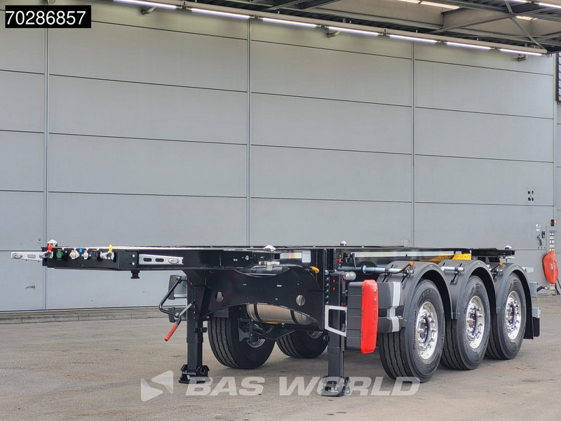Orthaus 3 axles NEW Lift Axle 20ft 25ft Tank ADR - Semirremolque portacontenedore/ Intercambiable: foto 2 Orthaus 3 axles NEW Lift Axle 20ft 25ft Tank ADR - Semirremolque portacontenedore/ Intercambiable: foto 2