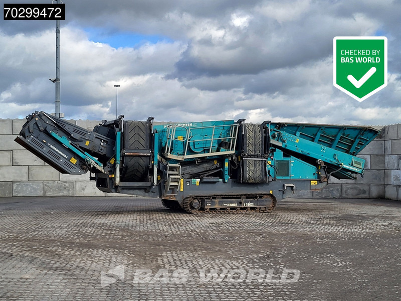 Powerscreen WARRIOR 1400X - Cribadora: foto 1 Powerscreen WARRIOR 1400X - Cribadora: foto 1