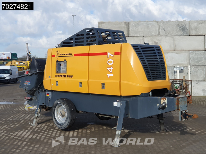 Putzmeister BSA 1407 D5 CONCRETE PUMP - Bomba de hormigón: foto 5 Putzmeister BSA 1407 D5 CONCRETE PUMP - Bomba de hormigón: foto 5