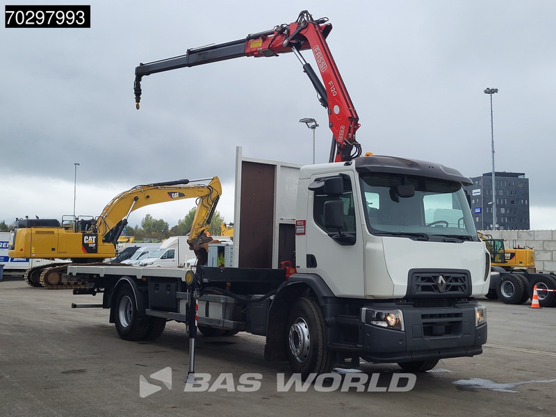 Renault C 320 C 4X2 Fassi F120B.1.22 Crane Remote Automatic Euro 6 - Camión caja abierta, Camión grúa: foto 3 Renault C 320 C 4X2 Fassi F120B.1.22 Crane Remote Automatic Euro 6 - Camión caja abierta, Camión grúa: foto 3
