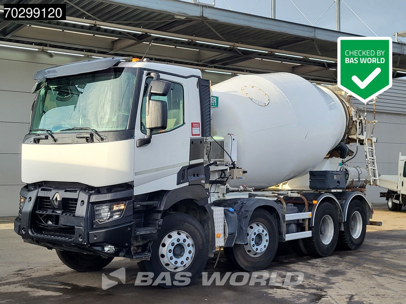 Renault C 430 8X4 9m3 Imer LT9-7H Mixer Big-Axle Steelsuspension Automatic Euro 6 - Camión hormigonera: foto 1 Renault C 430 8X4 9m3 Imer LT9-7H Mixer Big-Axle Steelsuspension Automatic Euro 6 - Camión hormigonera: foto 1