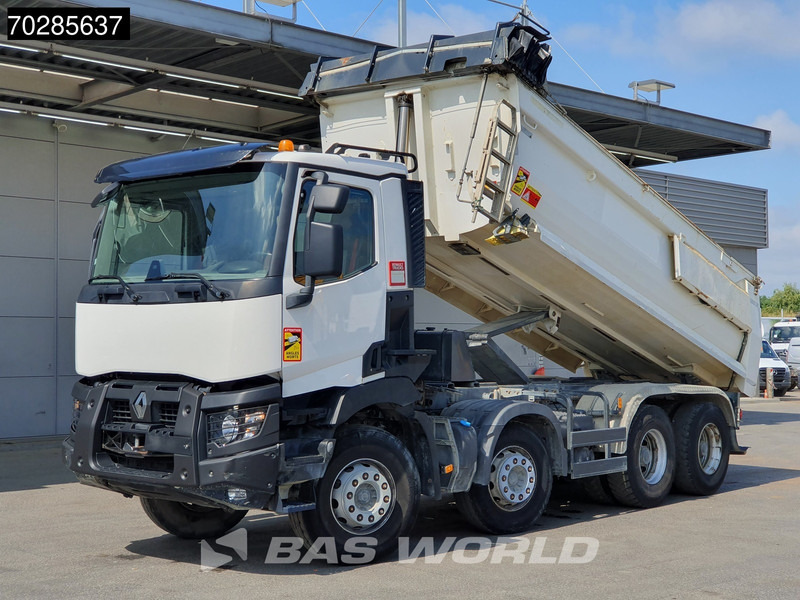 Renault C 460 8X4 15m3 Meiller Tipper Steelsuspension Automatic BigAxle Euro 6 - Camión volquete: foto 3 Renault C 460 8X4 15m3 Meiller Tipper Steelsuspension Automatic BigAxle Euro 6 - Camión volquete: foto 3