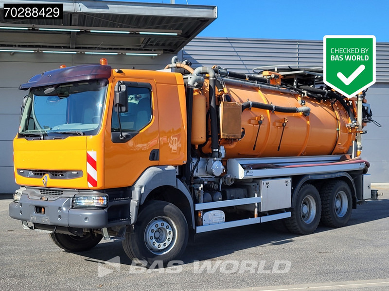 Renault Kerax 400 6X4 13m3 Kolkenzuiger Manual Big-Axle Euro 3 - Limpieza de alcantarillado: foto 1 Renault Kerax 400 6X4 13m3 Kolkenzuiger Manual Big-Axle Euro 3 - Limpieza de alcantarillado: foto 1
