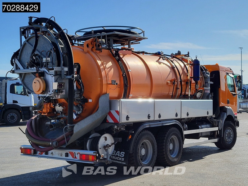 Renault Kerax 400 6X4 13m3 Wolftechnik Saugbagger Manual Big-Axle Euro 3 - Limpieza de alcantarillado: foto 5 Renault Kerax 400 6X4 13m3 Wolftechnik Saugbagger Manual Big-Axle Euro 3 - Limpieza de alcantarillado: foto 5