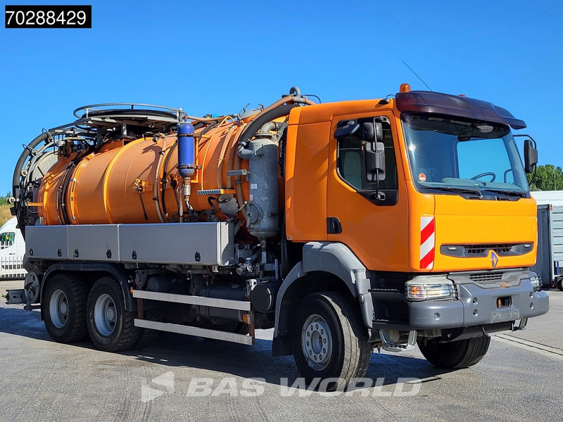 Renault Kerax 400 6X4 13m3 Wolftechnik Saugbagger Manual Big-Axle Euro 3 - Limpieza de alcantarillado: foto 3 Renault Kerax 400 6X4 13m3 Wolftechnik Saugbagger Manual Big-Axle Euro 3 - Limpieza de alcantarillado: foto 3