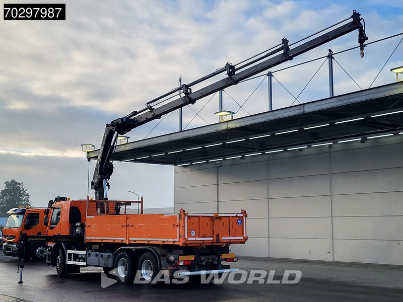 Renault Premium 430 Lander 6X4 10m3 Atelier Tipper RC HIAB 211 EP-4 Crane Big-Axle Euro 5 - Camión volquete, Camión grúa: foto 2 Renault Premium 430 Lander 6X4 10m3 Atelier Tipper RC HIAB 211 EP-4 Crane Big-Axle Euro 5 - Camión volquete, Camión grúa: foto 2