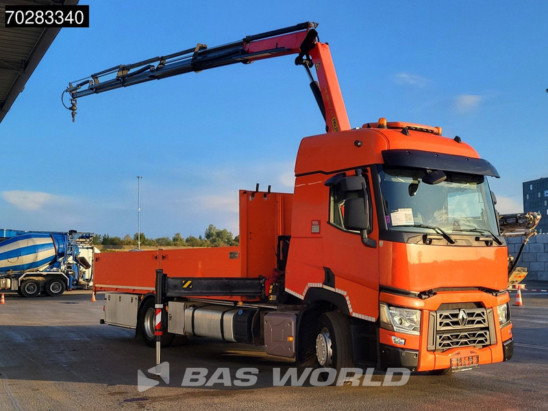 Renault T 380 4X2 Palfinger PK18002-EH Kran Crane Retarder Standklima Euro 6 - Camión caja abierta, Camión grúa: foto 3 Renault T 380 4X2 Palfinger PK18002-EH Kran Crane Retarder Standklima Euro 6 - Camión caja abierta, Camión grúa: foto 3