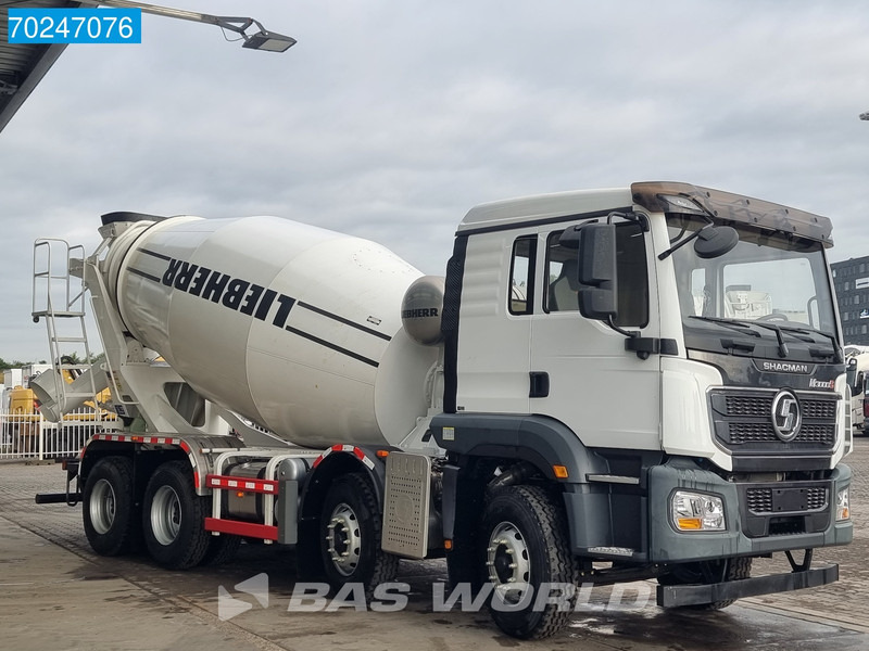 SHACMAN 8x4 EURO 6 8X4 NEW! 8m3 Liebherr Mixer Big-Axle Steel Suspension - Camión hormigonera: foto 3 SHACMAN 8x4 EURO 6 8X4 NEW! 8m3 Liebherr Mixer Big-Axle Steel Suspension - Camión hormigonera: foto 3