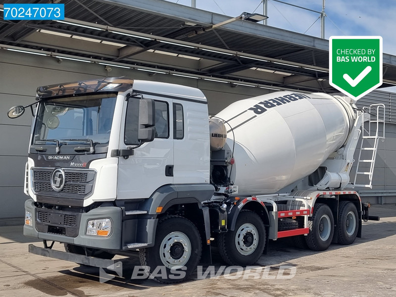 SHACMAN M3000 S 8X4 8m3 Liebherr mixer Manual Big-Axle Steelsuspension - Camión hormigonera: foto 1 SHACMAN M3000 S 8X4 8m3 Liebherr mixer Manual Big-Axle Steelsuspension - Camión hormigonera: foto 1