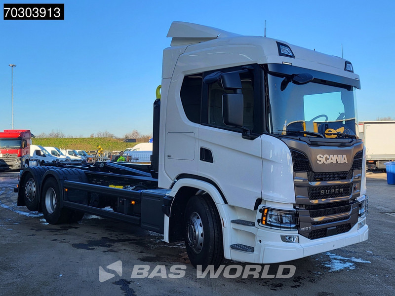 Camión multibasculante nuevo Scania G 460 6X2 NEW! 20tons HIAB Containersystem Lift+Steering Axle Automatic Retarder Euro 6: foto 6 Camión multibasculante nuevo Scania G 460 6X2 NEW! 20tons HIAB Containersystem Lift+Steering Axle Automatic Retarder Euro 6: foto 6