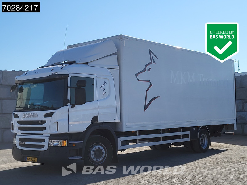 Scania P250 4X2 NL-Truck Laadklep Euro 6 - Camión caja cerrada: foto 1 Scania P250 4X2 NL-Truck Laadklep Euro 6 - Camión caja cerrada: foto 1