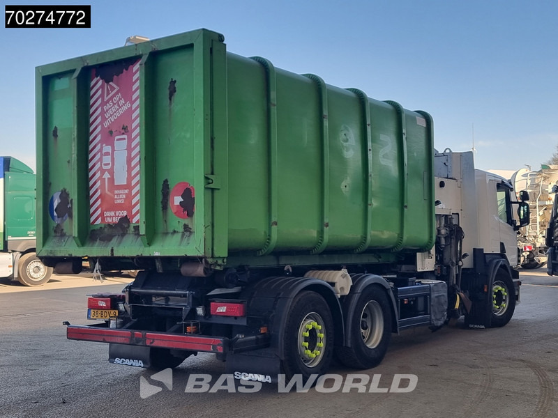 Camión multibasculante Scania P280 6X2 20m3 Zoeller Seitenlader Translift Lift+steering Axle Retarder Euro 6: foto 9