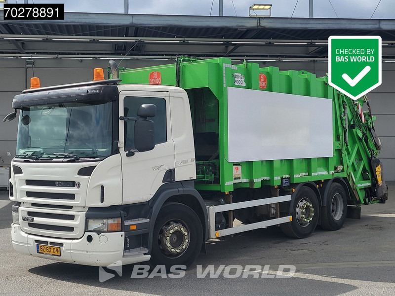 Scania P280 6X2 NL-Truck 20m3 MOL Pusher 2000 Lift-Lenkachse Euro 5 - Camión de basura: foto 1 Scania P280 6X2 NL-Truck 20m3 MOL Pusher 2000 Lift-Lenkachse Euro 5 - Camión de basura: foto 1