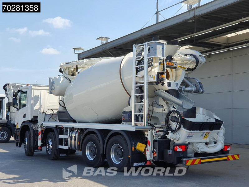 Bomba de hormigón nuevo Scania P450 8X4 NEW PUMI CIFA Magnum MK25 7m3 mixer Big-Axle Euro 6: foto 7