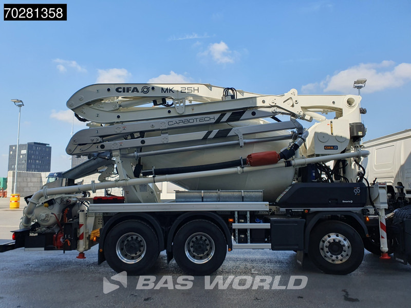 Bomba de hormigón nuevo Scania P450 8X4 NEW PUMI CIFA Magnum MK25 7m3 mixer Big-Axle Euro 6: foto 14