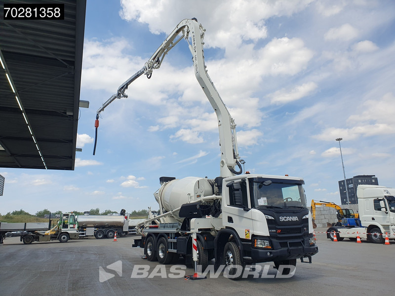 Scania P450 8X4 NEW PUMI CIFA Magnum MK25 7m3 mixer Big-Axle Euro 6 - Bomba de hormigón: foto 5 Scania P450 8X4 NEW PUMI CIFA Magnum MK25 7m3 mixer Big-Axle Euro 6 - Bomba de hormigón: foto 5