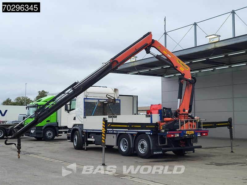 Scania R410 R 6X2 NL-Truck Palfinger PK22002-EH Crane Kran Lift+Steering-Axle Euro 6 - Camión caja abierta, Camión grúa: foto 5 Scania R410 R 6X2 NL-Truck Palfinger PK22002-EH Crane Kran Lift+Steering-Axle Euro 6 - Camión caja abierta, Camión grúa: foto 5