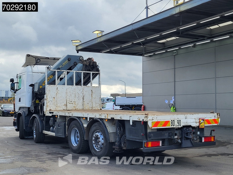 Camión caja abierta, Camión grúa Scania R420 8X2 Palfinger PK74002 Kran Crane Retarder Lift-Steering Axle Euro 4: foto 20 Camión caja abierta, Camión grúa Scania R420 8X2 Palfinger PK74002 Kran Crane Retarder Lift-Steering Axle Euro 4: foto 20