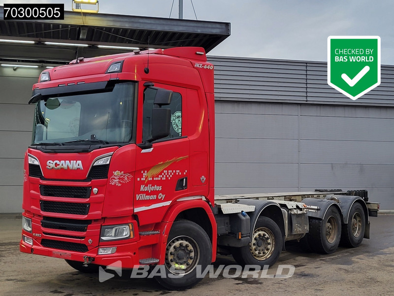Scania R650 R 8X4 8x4 chassis Big-Axle Retarder Semi Automatic Euro 6 - Camión chasis: foto 1 Scania R650 R 8X4 8x4 chassis Big-Axle Retarder Semi Automatic Euro 6 - Camión chasis: foto 1