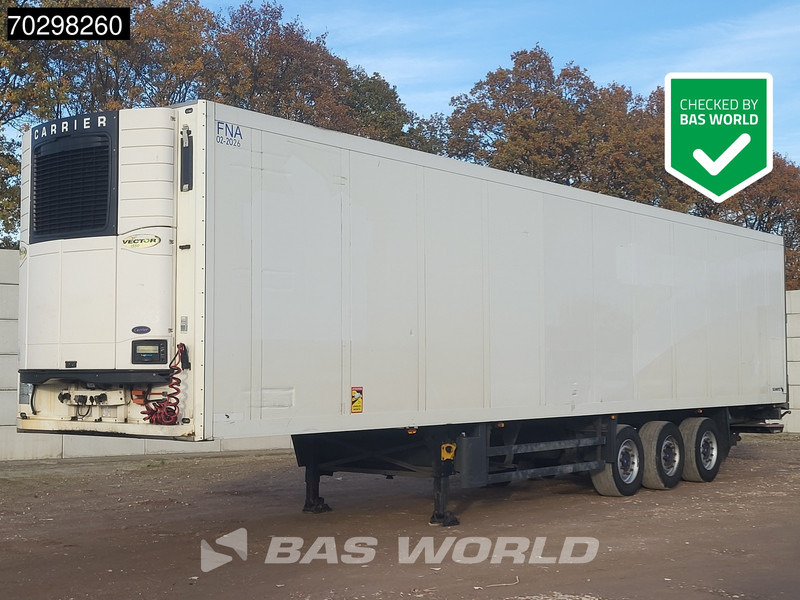 Schmitz Cargobull Carrier Vector 1550 APK 0/26 Laadklep 2xLiftas Bloemenbreed Doppelstock - Semirremolque frigorífico: foto 1 Schmitz Cargobull Carrier Vector 1550 APK 0/26 Laadklep 2xLiftas Bloemenbreed Doppelstock - Semirremolque frigorífico: foto 1