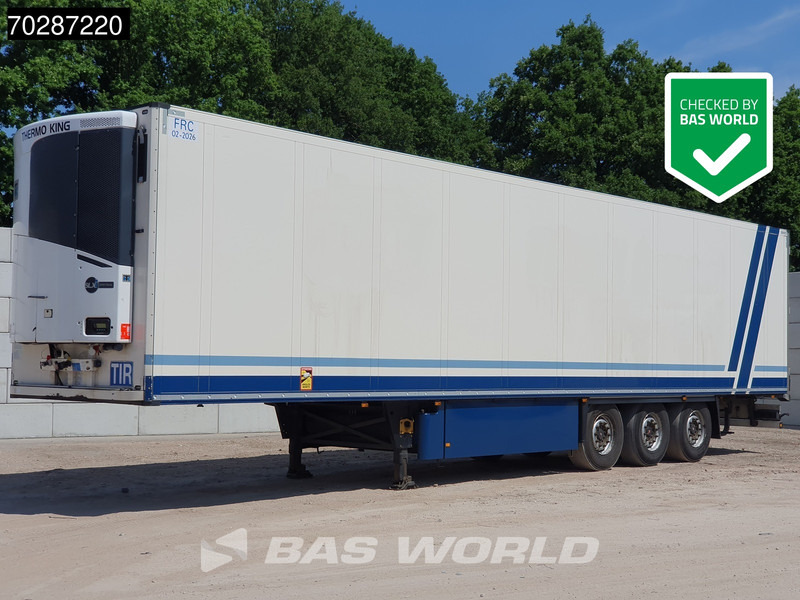 Schmitz Cargobull SCB*S3B 3 axles TUV 04/26 Doppelstock Blumenbreit Schiebewand Liftachse - Semirremolque frigorífico: foto 1 Schmitz Cargobull SCB*S3B 3 axles TUV 04/26 Doppelstock Blumenbreit Schiebewand Liftachse - Semirremolque frigorífico: foto 1