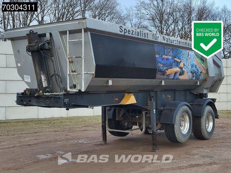 Schwarzmüller HKA 2/E Lifting Axle 22m3 - Semirremolque volquete: foto 1 Schwarzmüller HKA 2/E Lifting Axle 22m3 - Semirremolque volquete: foto 1