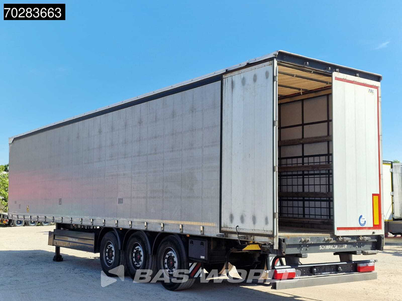 Semirremolque lona Schwarzmüller S1 3 axles Liftachse Palettenkasten Anti vandalismSliding Roof SAF: foto 8