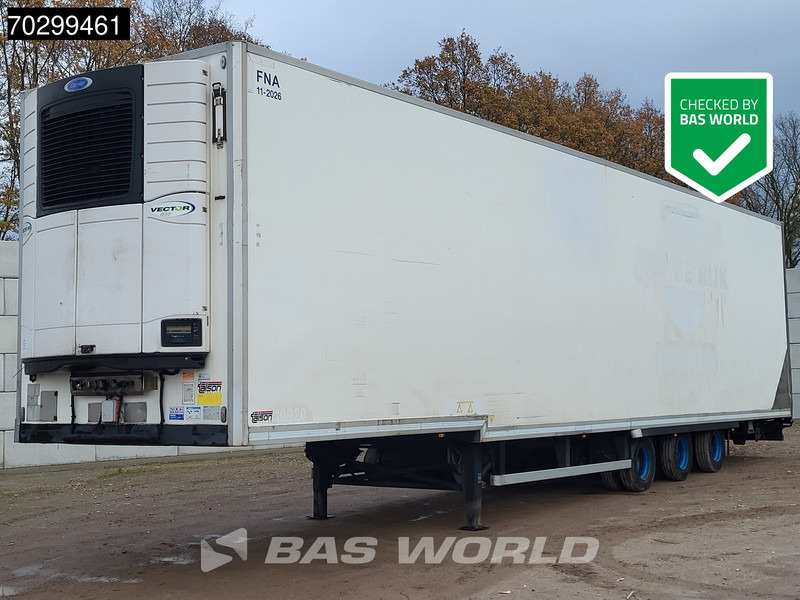 Talson Carrier Vector 1550 3 axles NL-Trailer Mega Aircargo Rollenbett Luftfracht Liftachse Blumenbreit - Semirremolque frigorífico: foto 1 Talson Carrier Vector 1550 3 axles NL-Trailer Mega Aircargo Rollenbett Luftfracht Liftachse Blumenbreit - Semirremolque frigorífico: foto 1