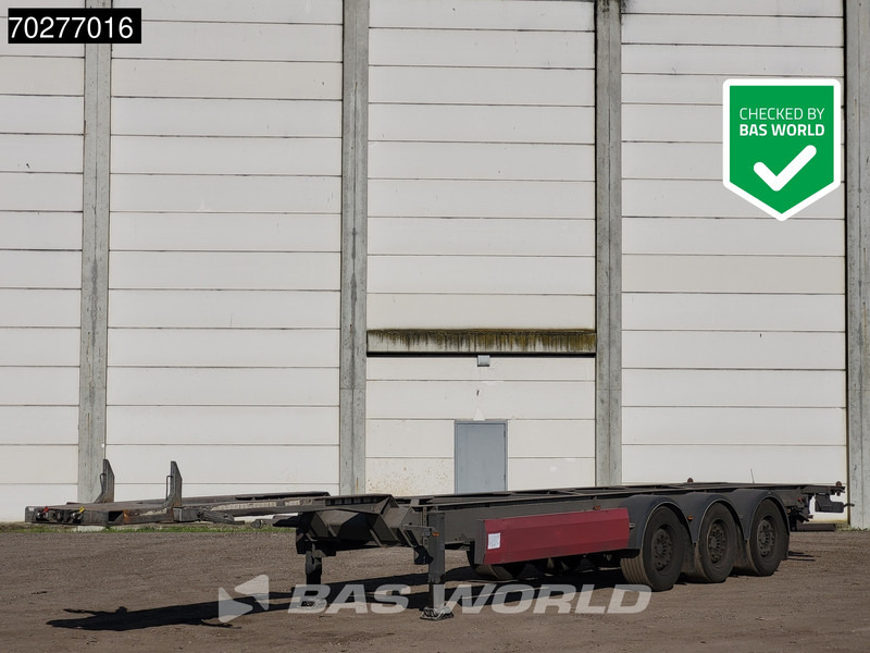 Van Hool 3 axles 40 FT. - Semirremolque portacontenedore/ Intercambiable: foto 1 Van Hool 3 axles 40 FT. - Semirremolque portacontenedore/ Intercambiable: foto 1