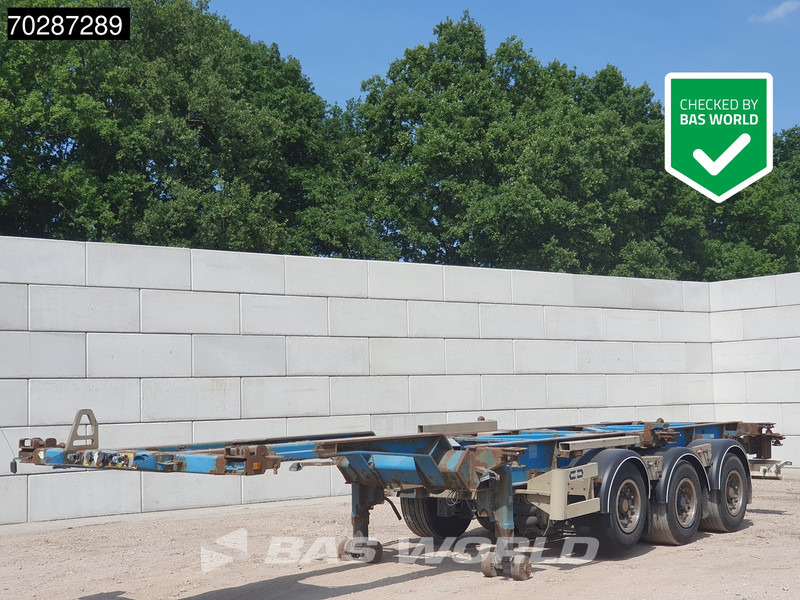 Van Hool 3B0068 3 axles Liftachse - Semirremolque portacontenedore/ Intercambiable: foto 1 Van Hool 3B0068 3 axles Liftachse - Semirremolque portacontenedore/ Intercambiable: foto 1