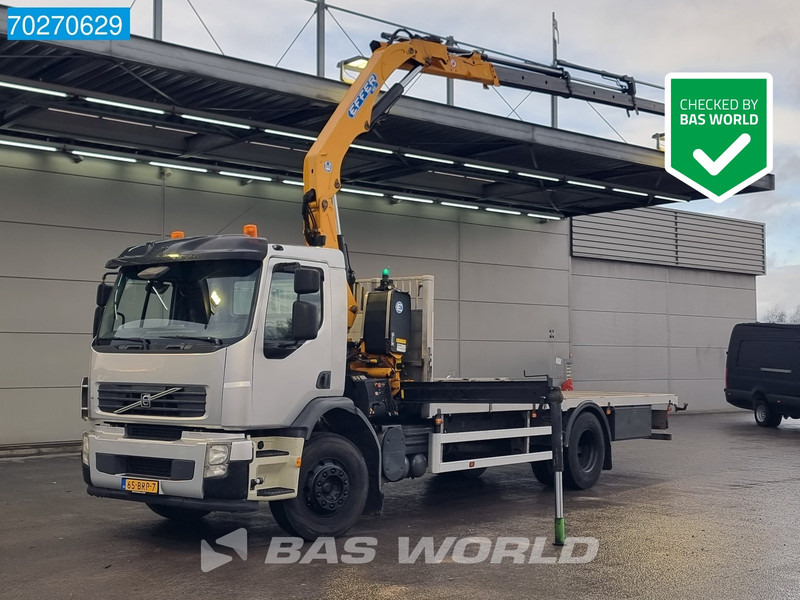 Volvo FE 320 4X2 NL-Truck Manual Effer 145 3S Crane Remote Euro 4 - Camión caja abierta, Camión grúa: foto 1 Volvo FE 320 4X2 NL-Truck Manual Effer 145 3S Crane Remote Euro 4 - Camión caja abierta, Camión grúa: foto 1