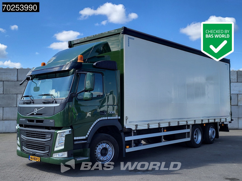 Volvo FM 330 6X2 NL-Truck Lift+Lenkachse Hartholz-Boden forklift preparation Euro 6 - Camión lona: foto 1 Volvo FM 330 6X2 NL-Truck Lift+Lenkachse Hartholz-Boden forklift preparation Euro 6 - Camión lona: foto 1