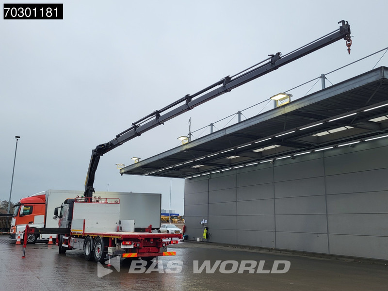 Volvo FM 410 FM 6X2 Palfinger PK 26002-EH E Kran Crane Lift +steering axle Automatic Euro 6 - Camión caja abierta, Camión grúa: foto 2 Volvo FM 410 FM 6X2 Palfinger PK 26002-EH E Kran Crane Lift +steering axle Automatic Euro 6 - Camión caja abierta, Camión grúa: foto 2