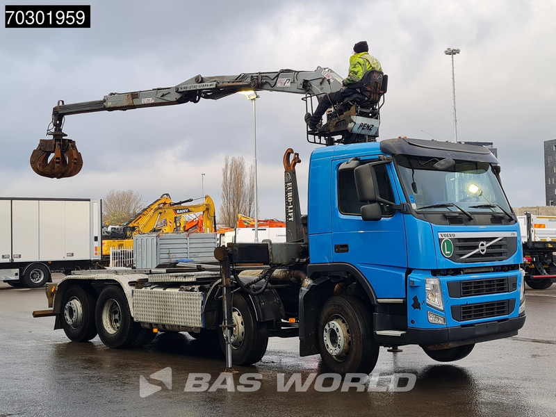 Volvo FM 460 8X2 Penz 12ZR7,70 Crane + AJK HS20N Automatic VEB+ Euro 5 - Camión multibasculante, Camión grúa: foto 3 Volvo FM 460 8X2 Penz 12ZR7,70 Crane + AJK HS20N Automatic VEB+ Euro 5 - Camión multibasculante, Camión grúa: foto 3