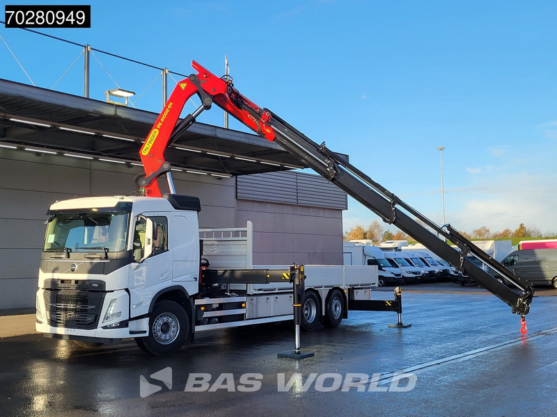 Volvo FM 500 6X2 NEW! Palfinger PK41002 EH-E Kran Crane Lift-steering Axle Euro 6 - Camión caja abierta, Camión grúa: foto 5 Volvo FM 500 6X2 NEW! Palfinger PK41002 EH-E Kran Crane Lift-steering Axle Euro 6 - Camión caja abierta, Camión grúa: foto 5