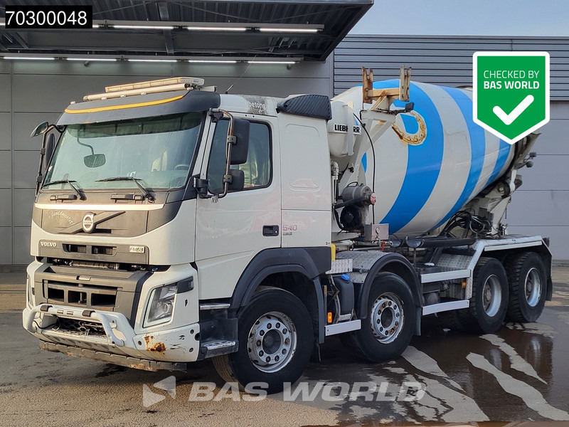 Volvo FMX 540 FMX 8X4 9m3 Liebherr HTM 904 EL Mixer Big-Axle Automatic Euro 6 - Camión hormigonera: foto 1 Volvo FMX 540 FMX 8X4 9m3 Liebherr HTM 904 EL Mixer Big-Axle Automatic Euro 6 - Camión hormigonera: foto 1