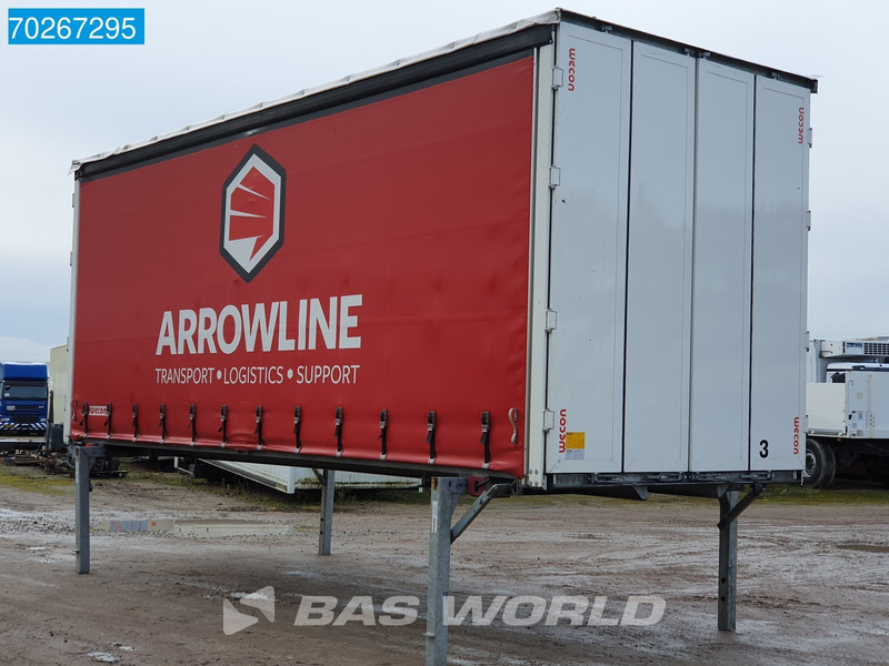 Wecon WPR 715 SG 8X2 Durchladesysteem 20FT / BDF / Wecon / BDF Swap Body - Toldo carrocería: foto 5 Wecon WPR 715 SG 8X2 Durchladesysteem 20FT / BDF / Wecon / BDF Swap Body - Toldo carrocería: foto 5